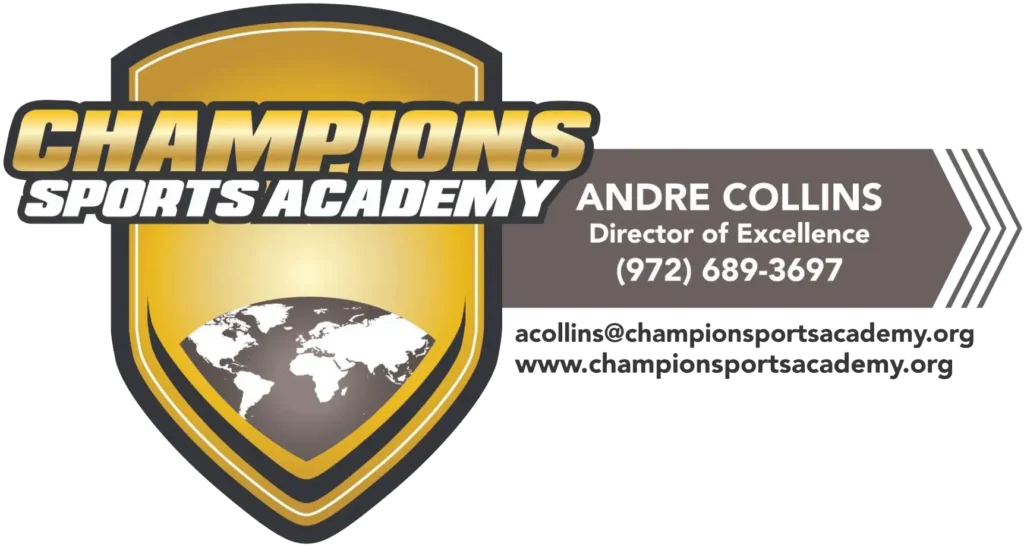 champions sports academy logo