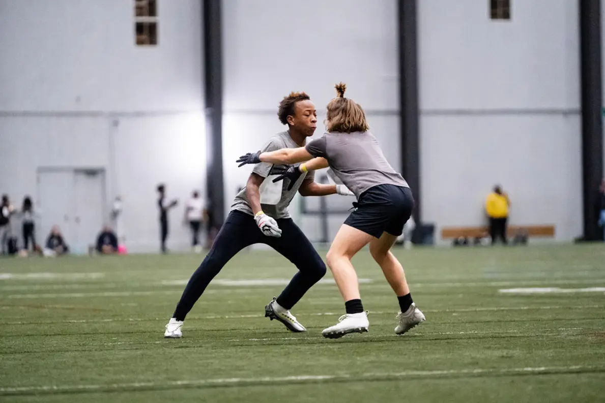 Football Defensive Back Training in the Metro East at Elite Speed