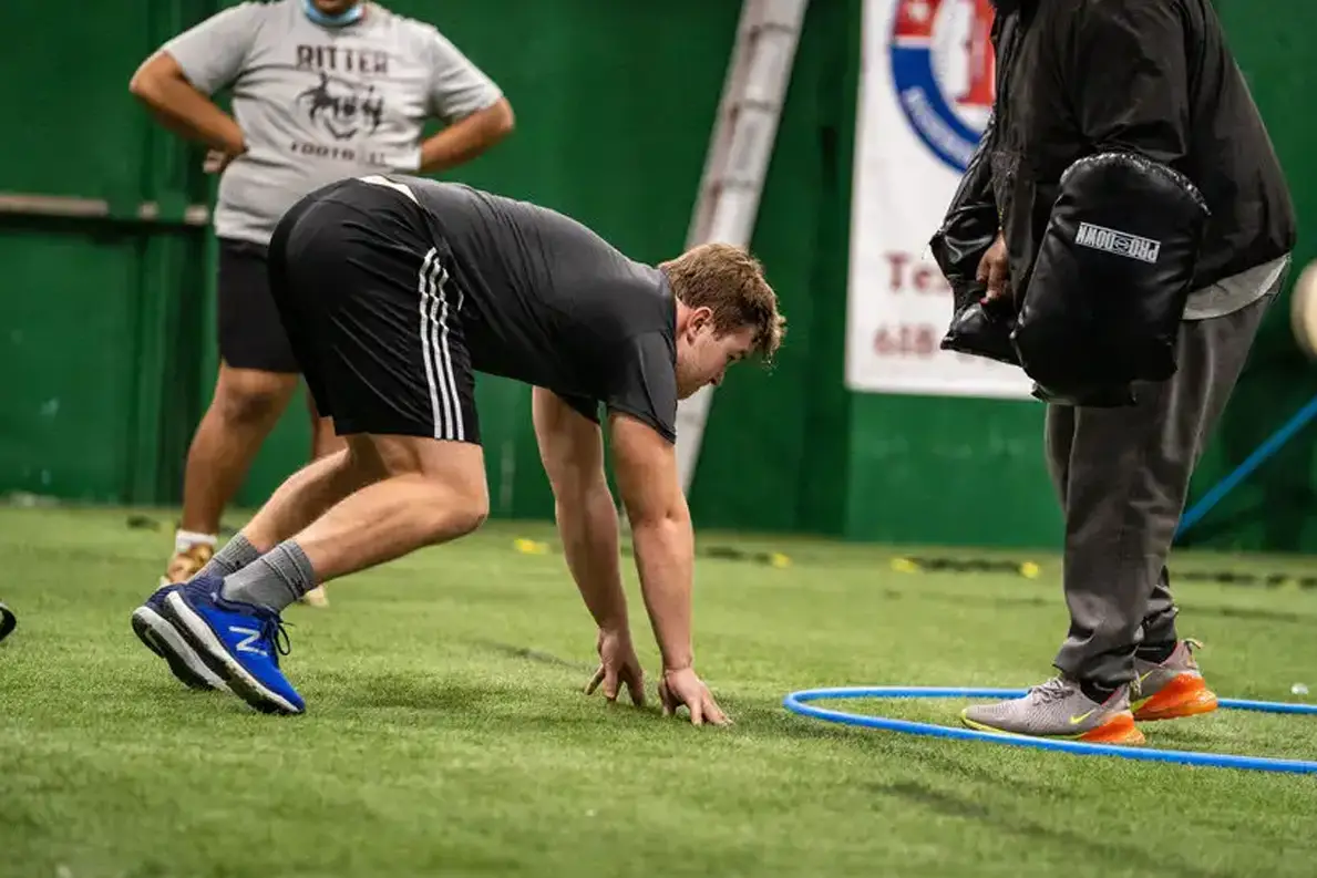 football offensive line skill development - elite speed - metro east