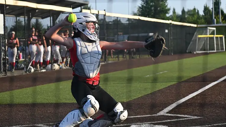 elite speed softball athlete - karly barker