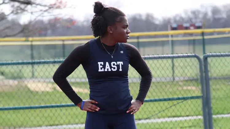 elite speed track athlete - kamryn durrah