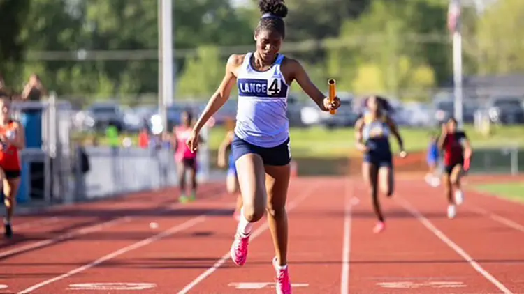 elite speed track athlete - kauren durrah